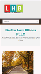 Mobile Screenshot of brettinlaw.com