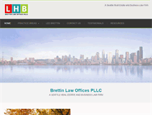 Tablet Screenshot of brettinlaw.com
